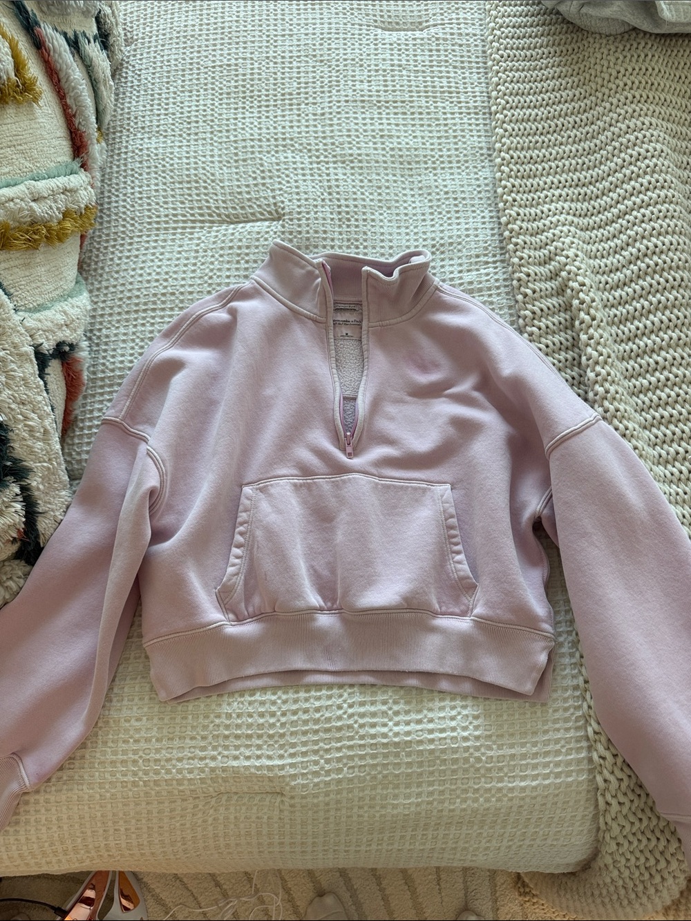Abercrombie quarter zip
